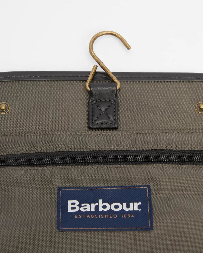 Afbeelding laden in Galerijviewer, Barbour Tartan Hanging Washbag, classic