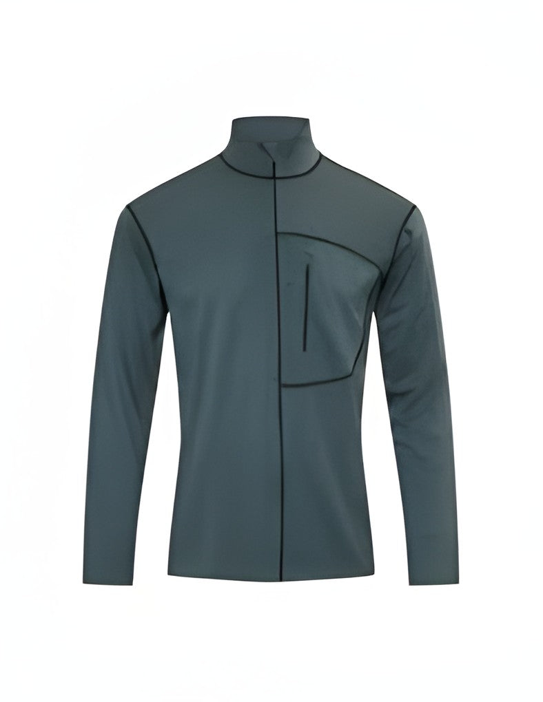 Merino Performance WoolTech 240 Hybrid Men, midlayer jack, green