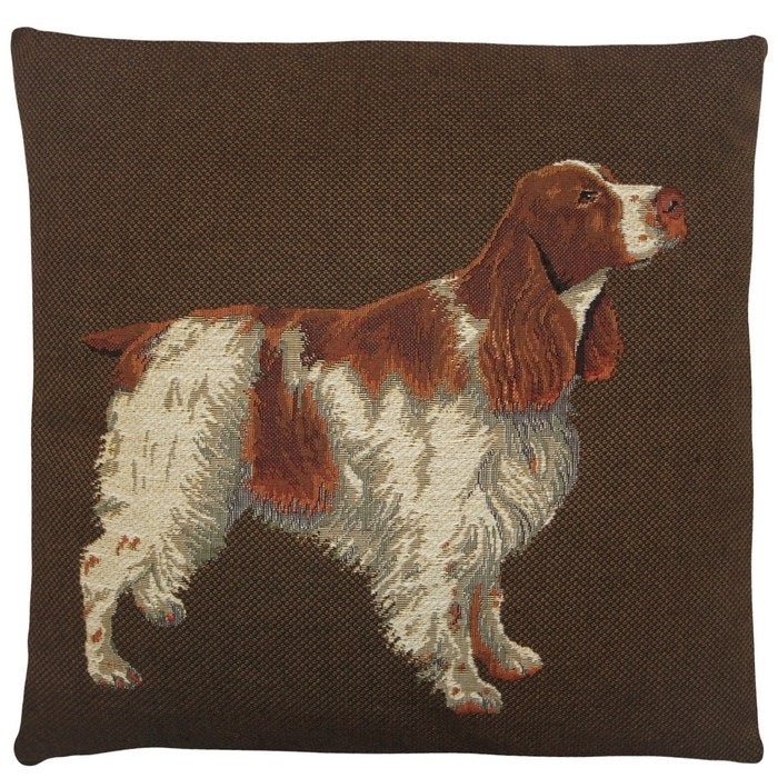 Afbeelding laden in Galerijviewer, Gobelin Kussen Spaniel, brown
