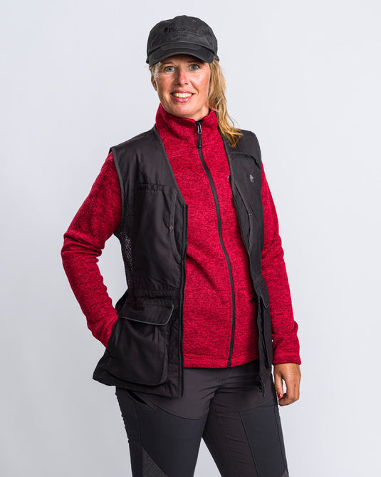 Pinewood Dog Sports Vest 2.0 Women, black/dark anthracite