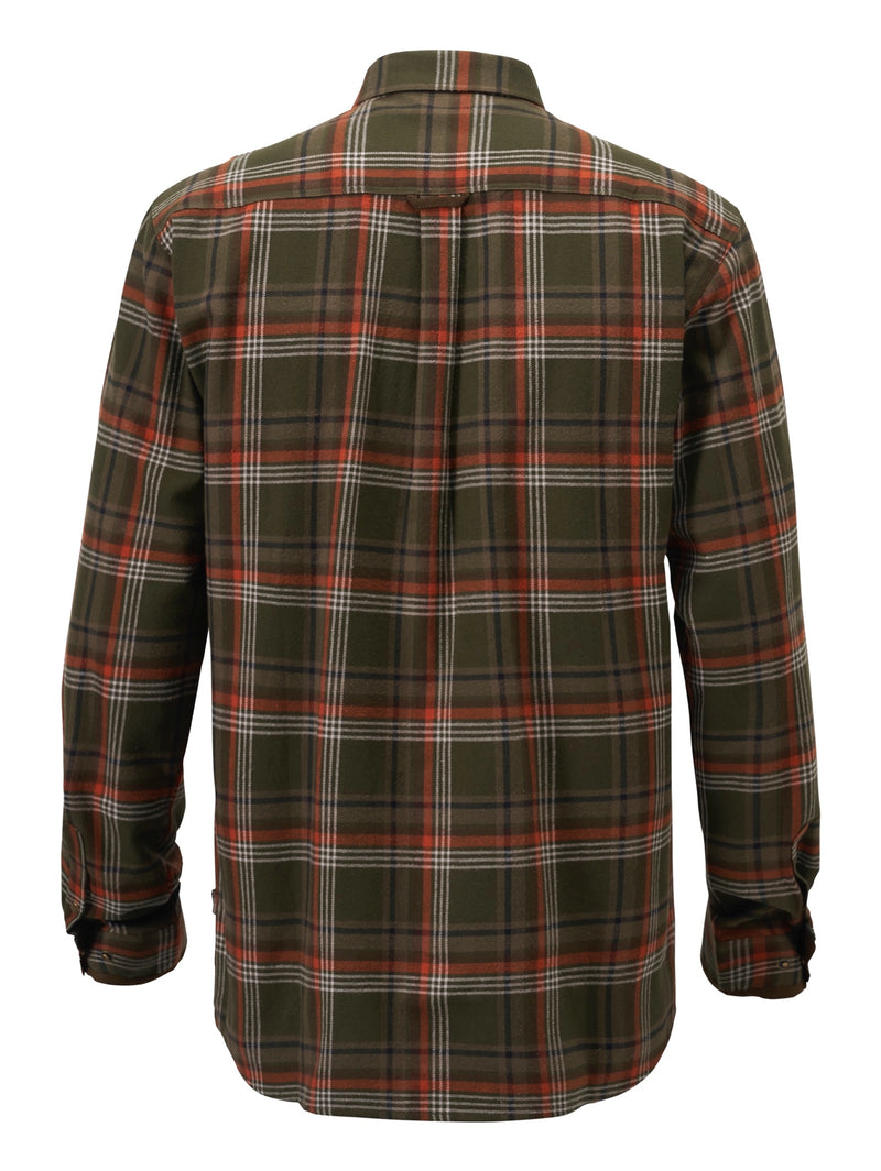 Afbeelding laden in Galerijviewer, Pinewood Prestwick Exclusive Shirt M, green/burned orange