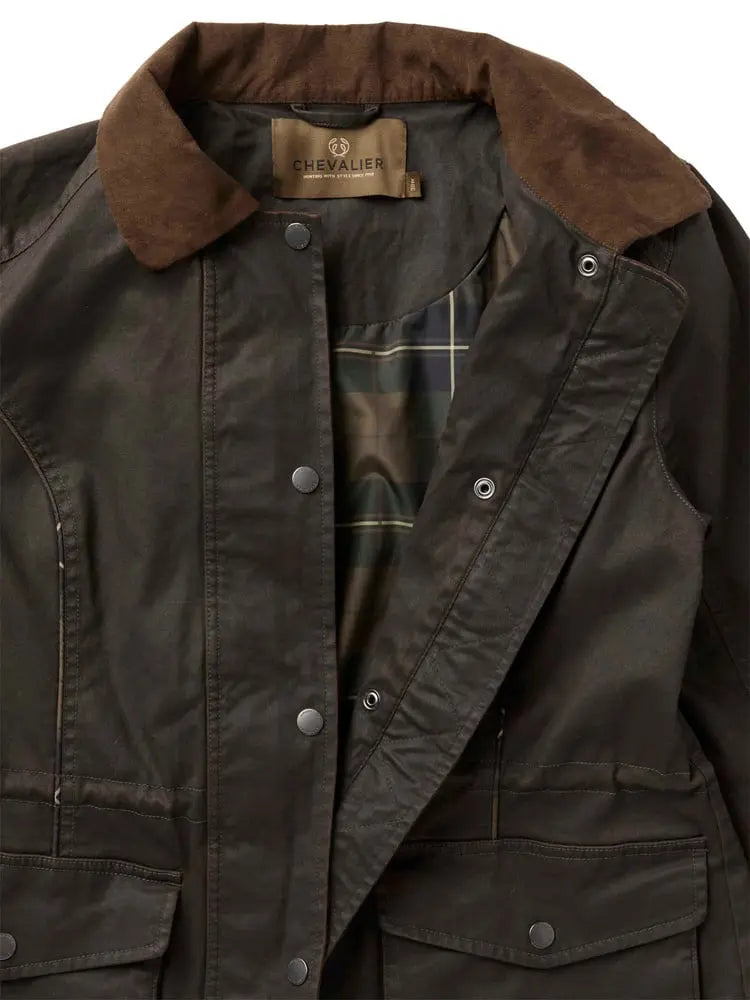 Chevalier Vintage Original Jacket Women, leather brown