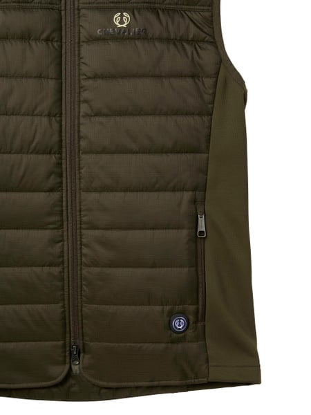 Ember Heat Vest Men Forest Green