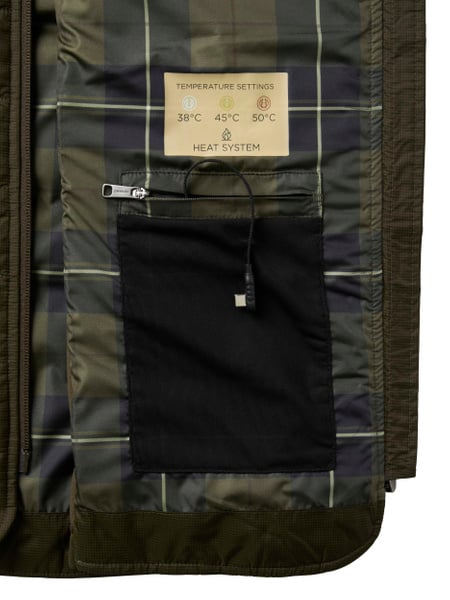 Ember Heat Vest Men Forest Green