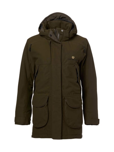 Highland Chevalite Padded Jacket Women Dark Forrest Green