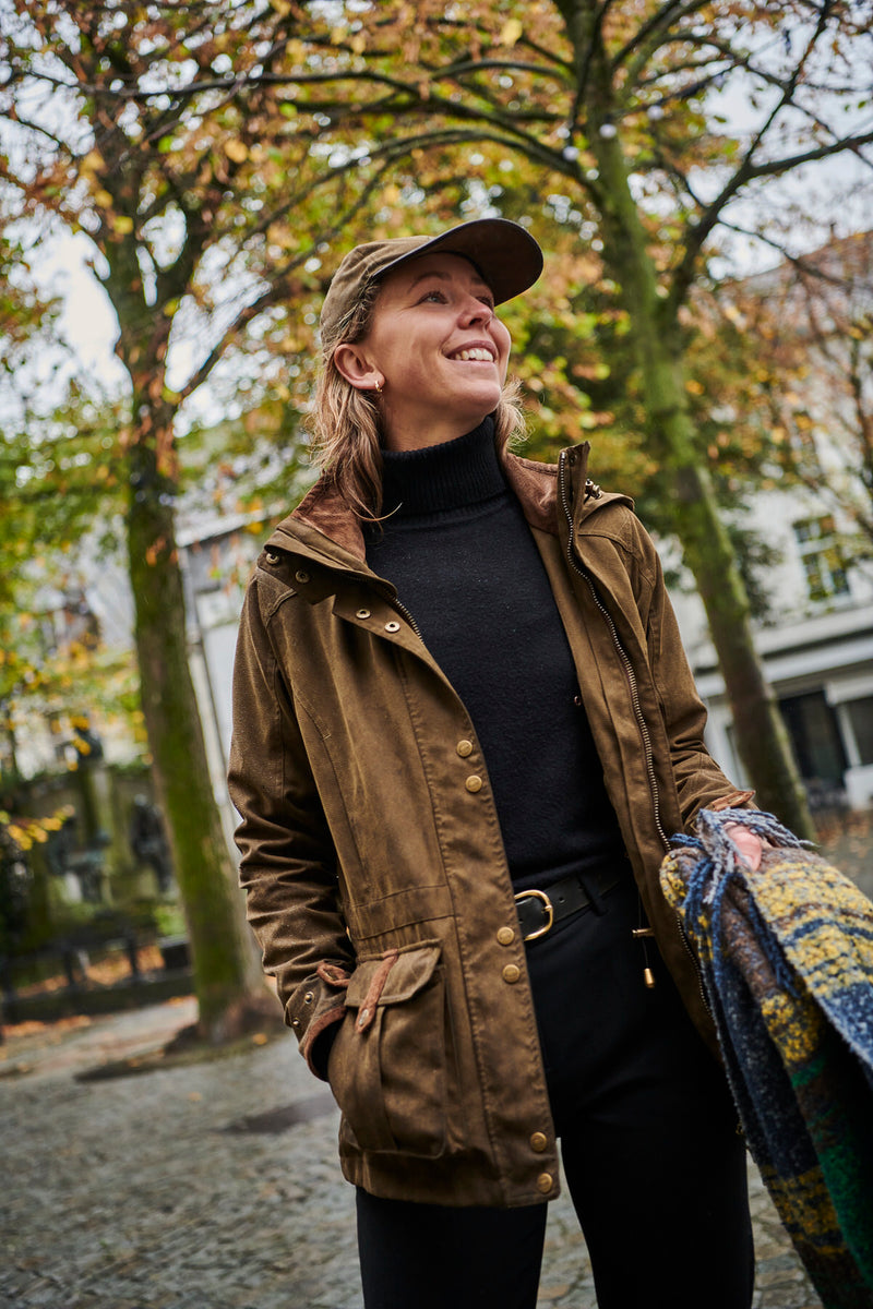 Afbeelding laden in Galerijviewer, Baleno Ladywood Jacket, pine green