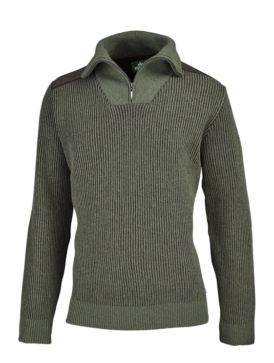 Foresta herentrui Marc met halve rits, olive