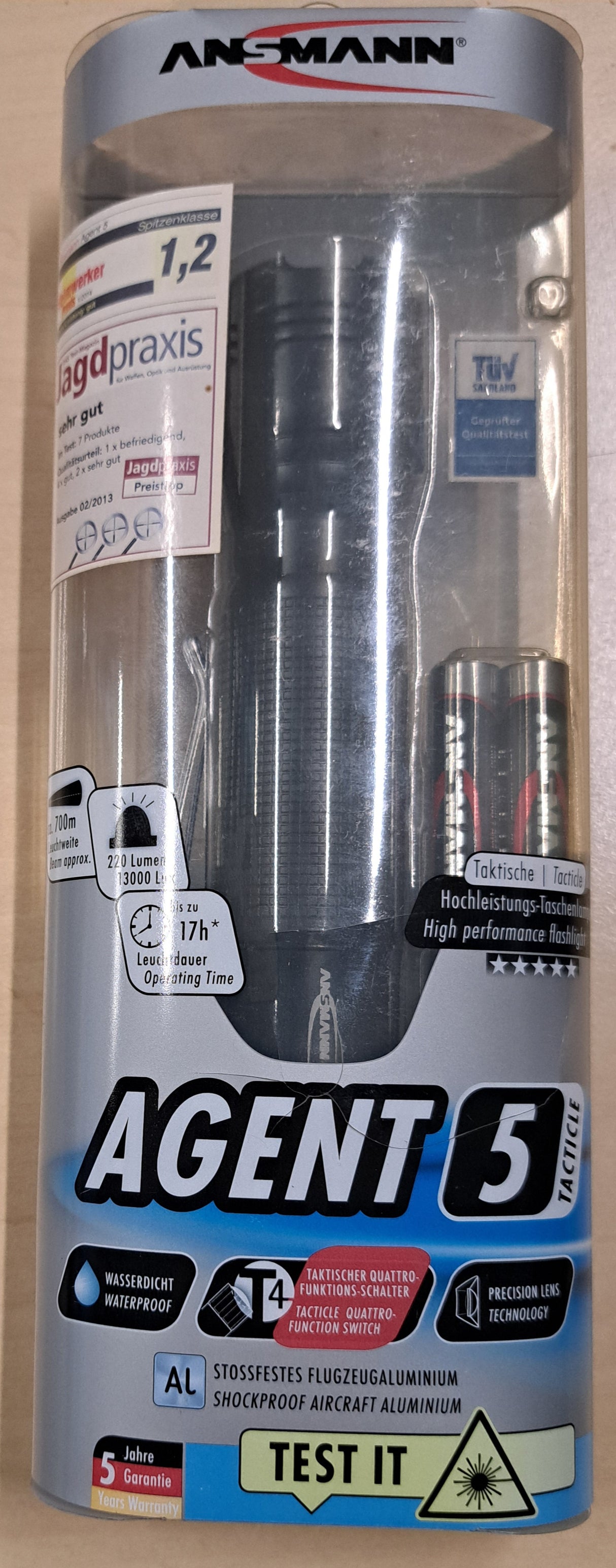 Ansmann Zaklamp Agent 5