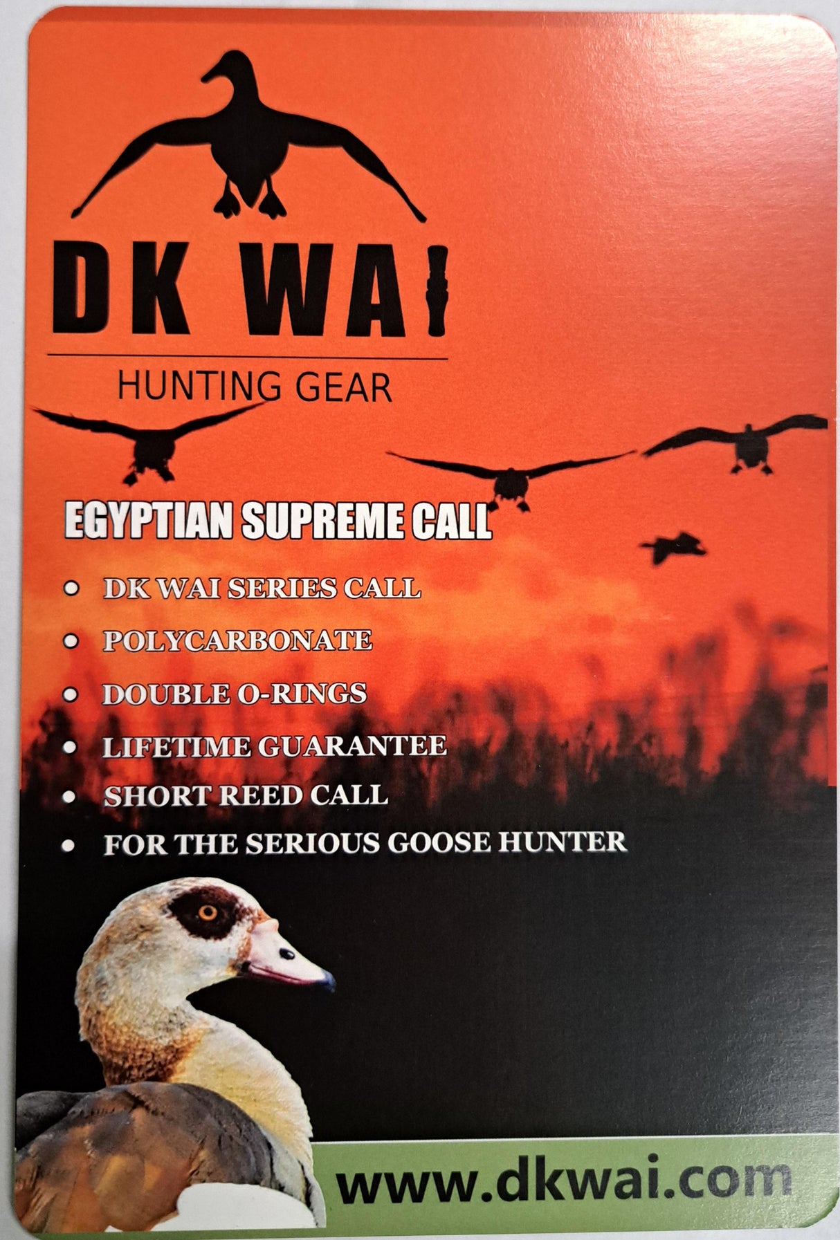 Lokfluit Nijlgans DK WAI