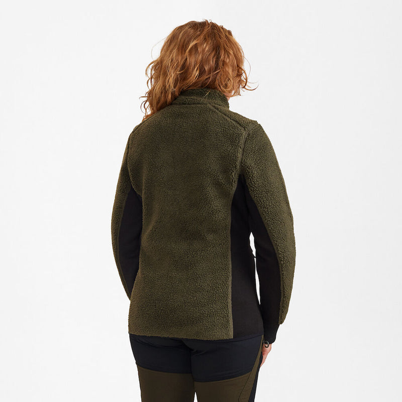 Afbeelding laden in Galerijviewer, Deerhunter Lady Roja Fiber Pile Jacket, adventure green
