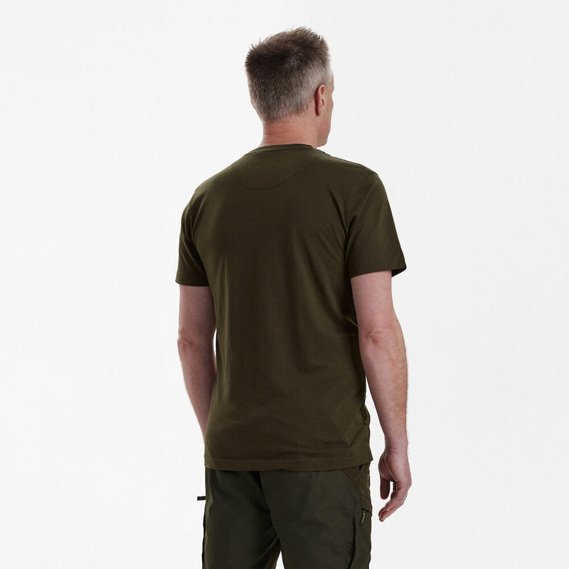 Afbeelding laden in Galerijviewer, Deerhunter Nolan T-shirt, deep green