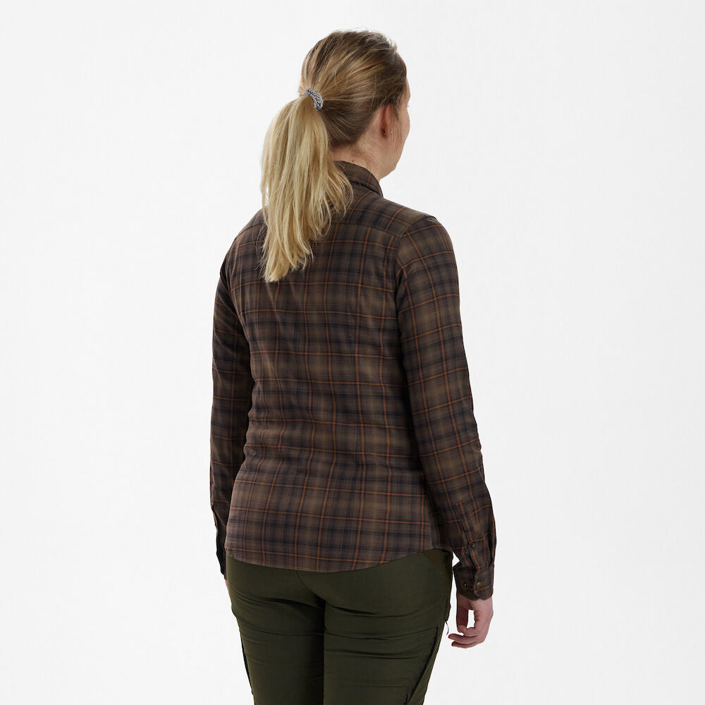 Deerhunter Lady Emery shirt, green check