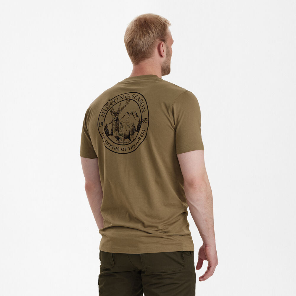 Deerhunter Easton T-shirt, driftwood