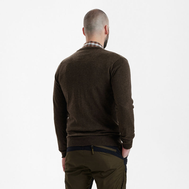 Afbeelding laden in Galerijviewer, Deerhunter Kingston met V-hals donkerbruin - Het Brabants Jachthuis