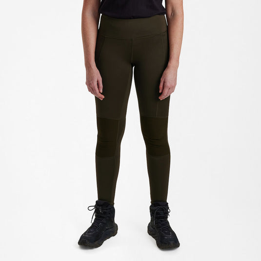 Deerhunter Lady Reinforced Tights, art green