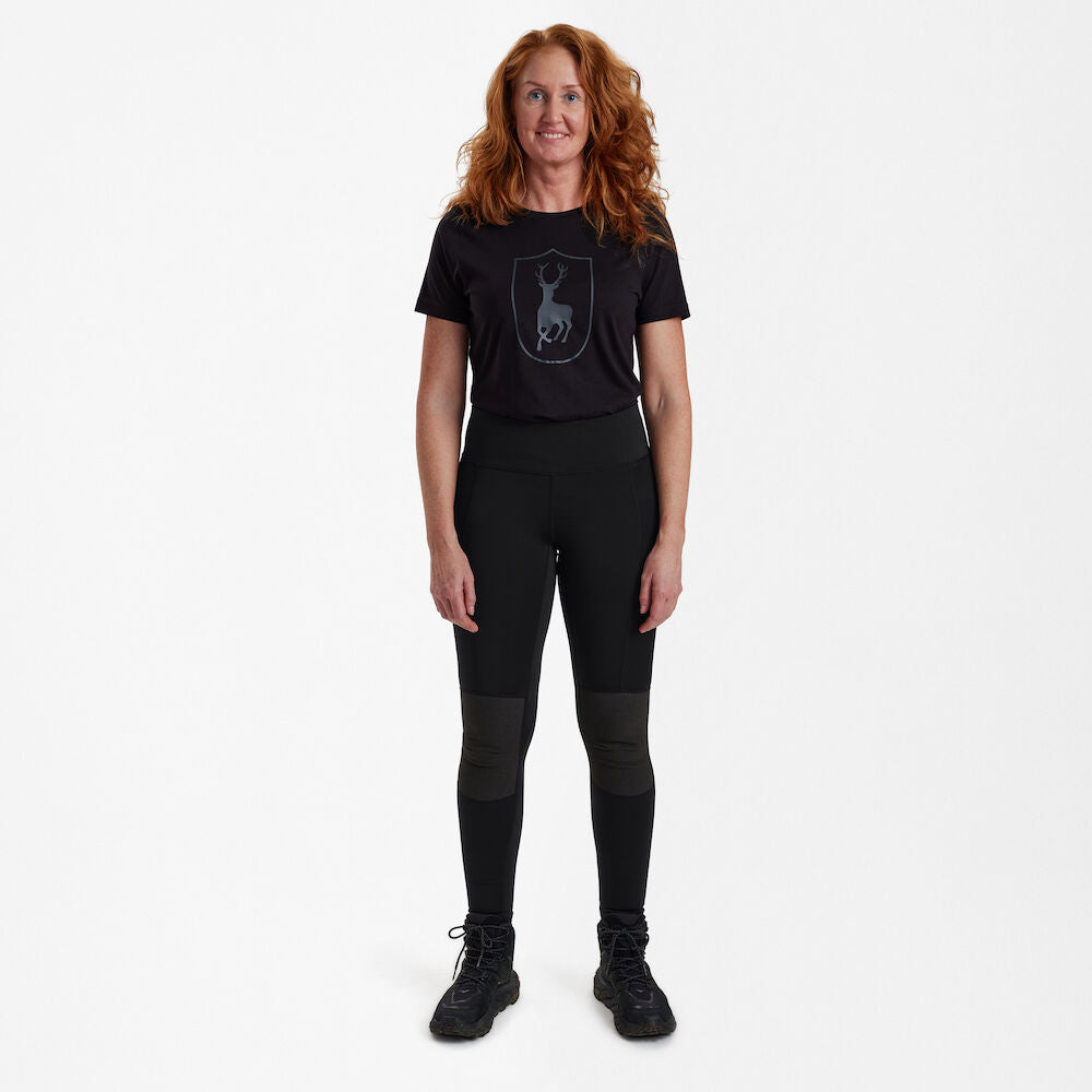 Deerhunter Lady Reinforced Tights, black