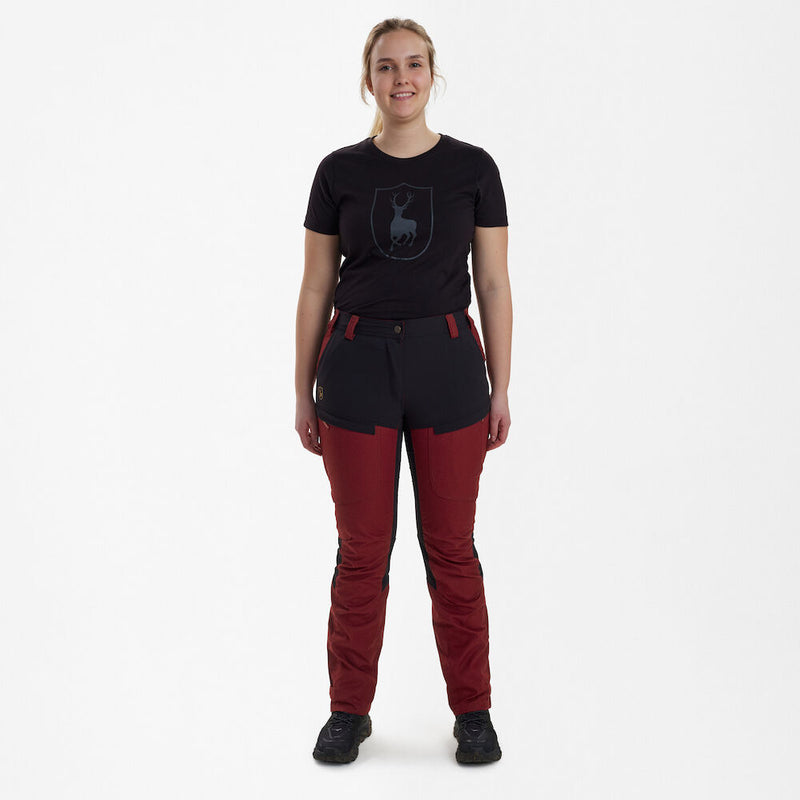 Afbeelding laden in Galerijviewer, Deerhunter Lady Ann Trousers, oxblood red