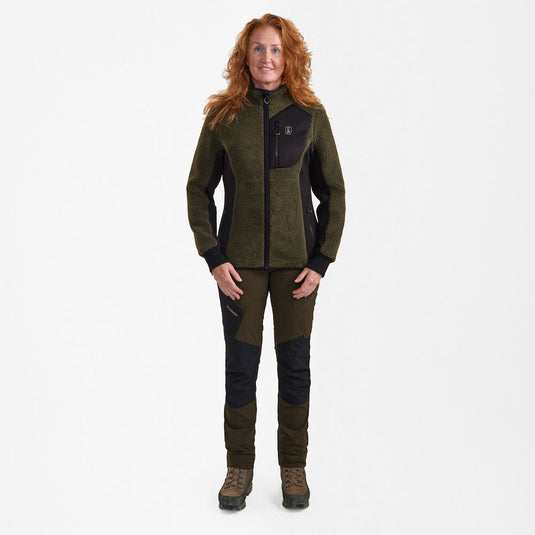Deerhunter Lady Roja Fiber Pile Jacket, adventure green