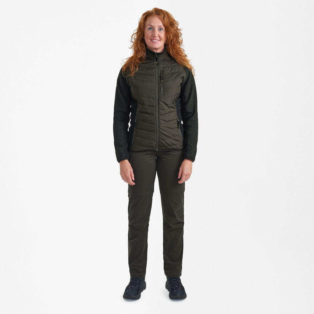Deerhunter Lady Moor Zip-off Jacket, timber