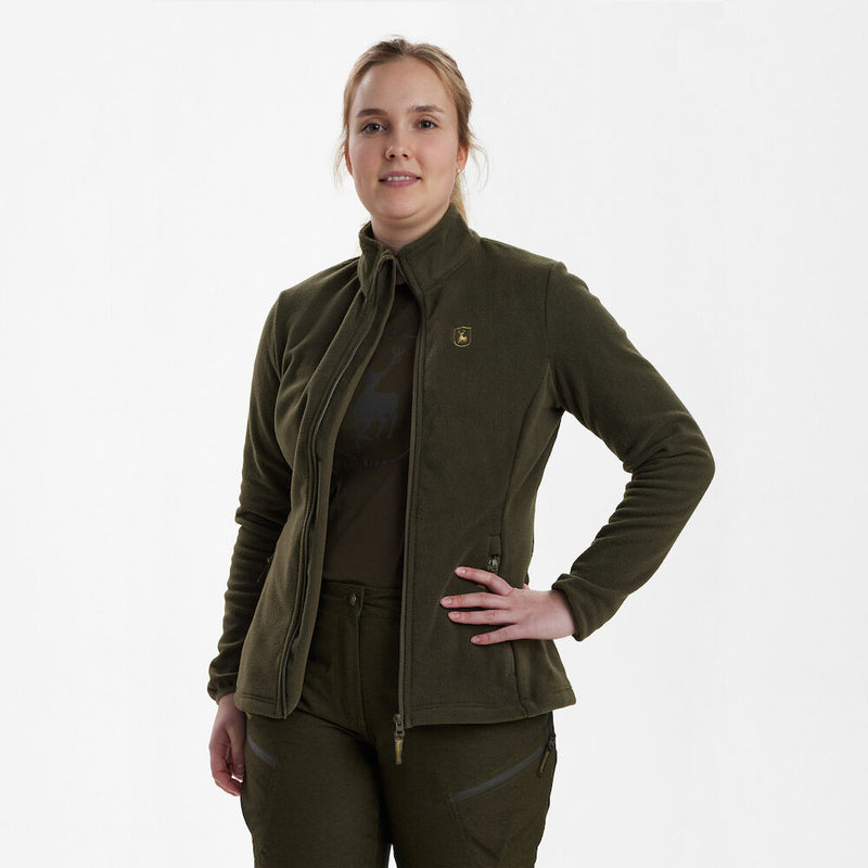 Afbeelding laden in Galerijviewer, Deerhunter Lady Chasse Fleece Jacket, beluga