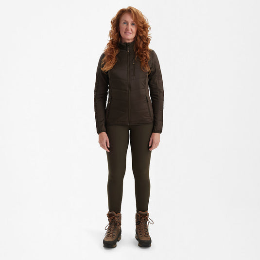 Deerhunter Lady Heat Padded Jacket, wood
