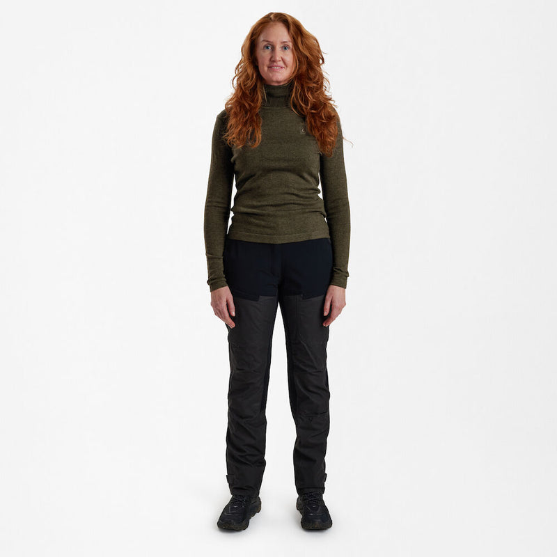 Afbeelding laden in Galerijviewer, Deerhunter lady Darlington Roll Neck, cypres
