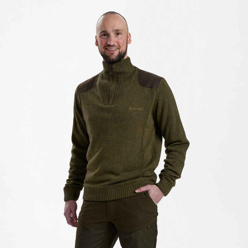 Afbeelding laden in Galerijviewer, Deerhunter Carlisle Knit met windstopper, cypress