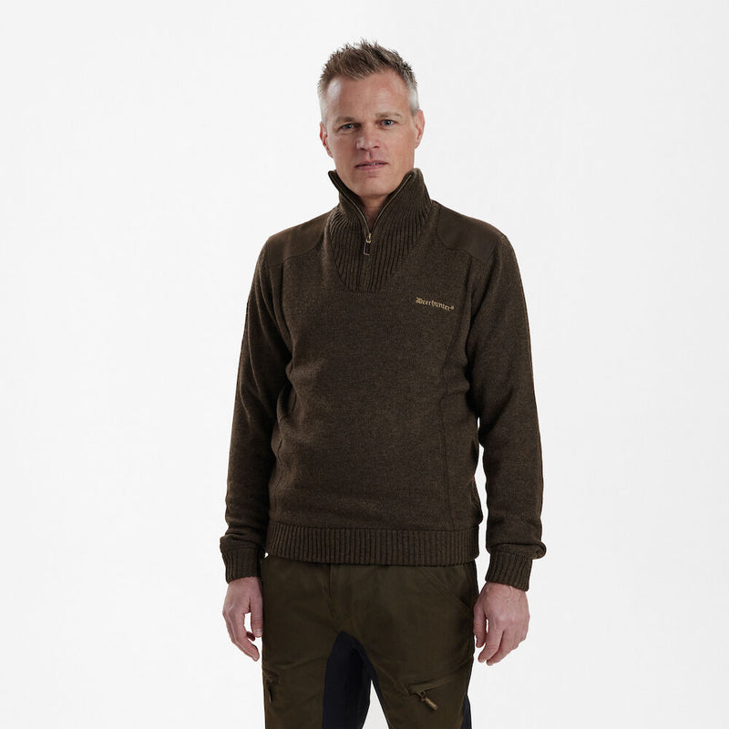 Afbeelding laden in Galerijviewer, Deerhunter Carlisle Knit with stormliner, dark elm