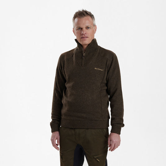 Deerhunter Carlisle Knit with stormliner, dark elm