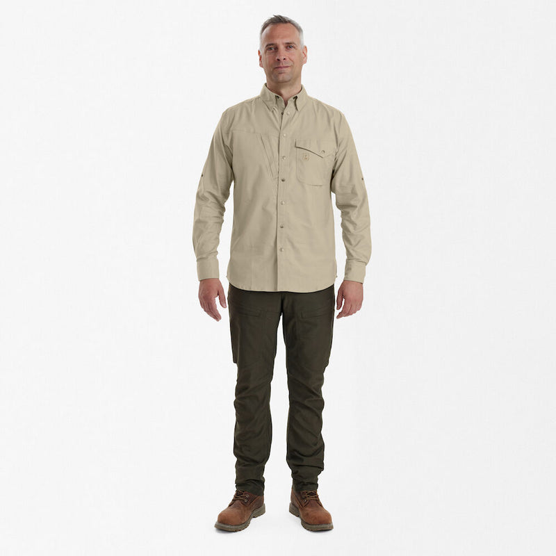 Afbeelding laden in Galerijviewer, Deerhunter Matobo Shirt, beige