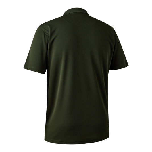 Deerhunter Climate Polo Shirt with 37,5 technology, forest ember