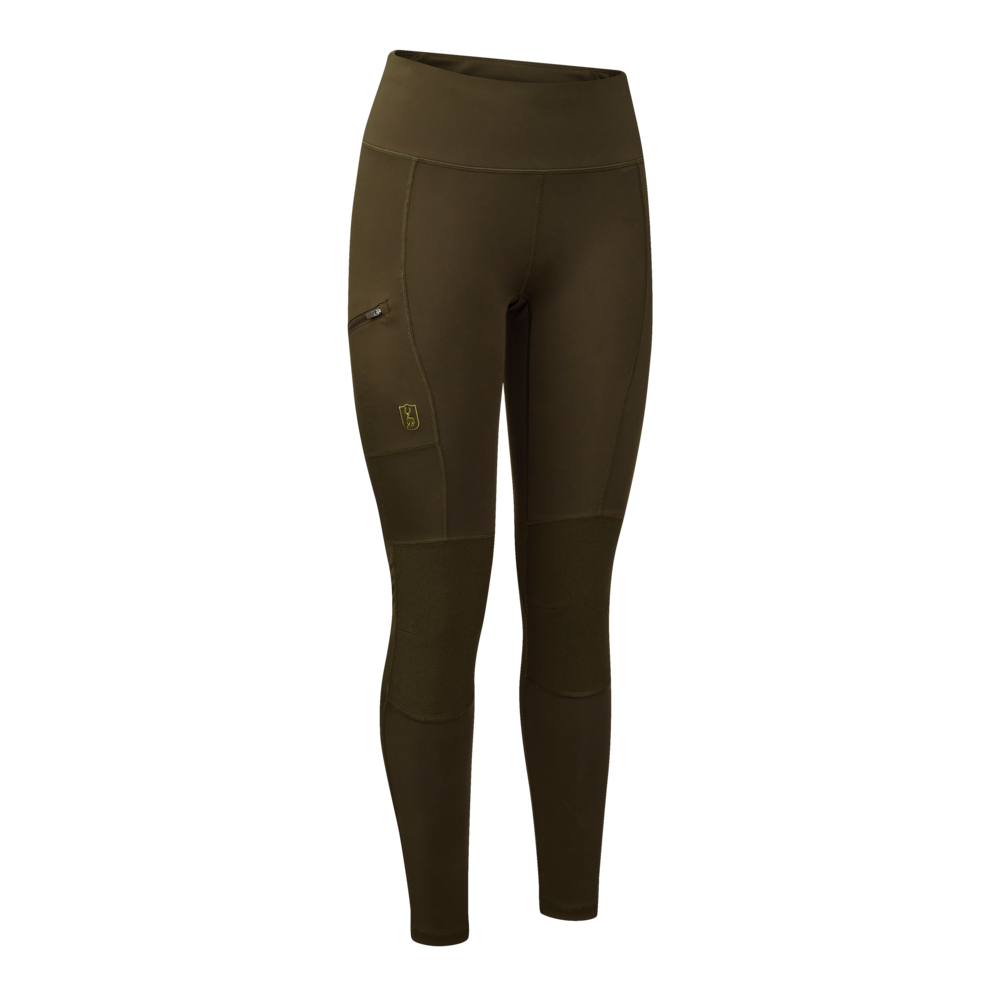 Deerhunter Lady Reinforced Tights, art green