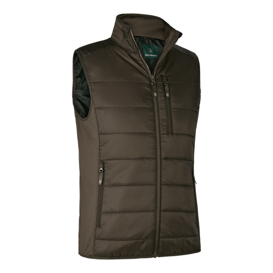 Deerhunter Heat Padded Waistcoat, wood