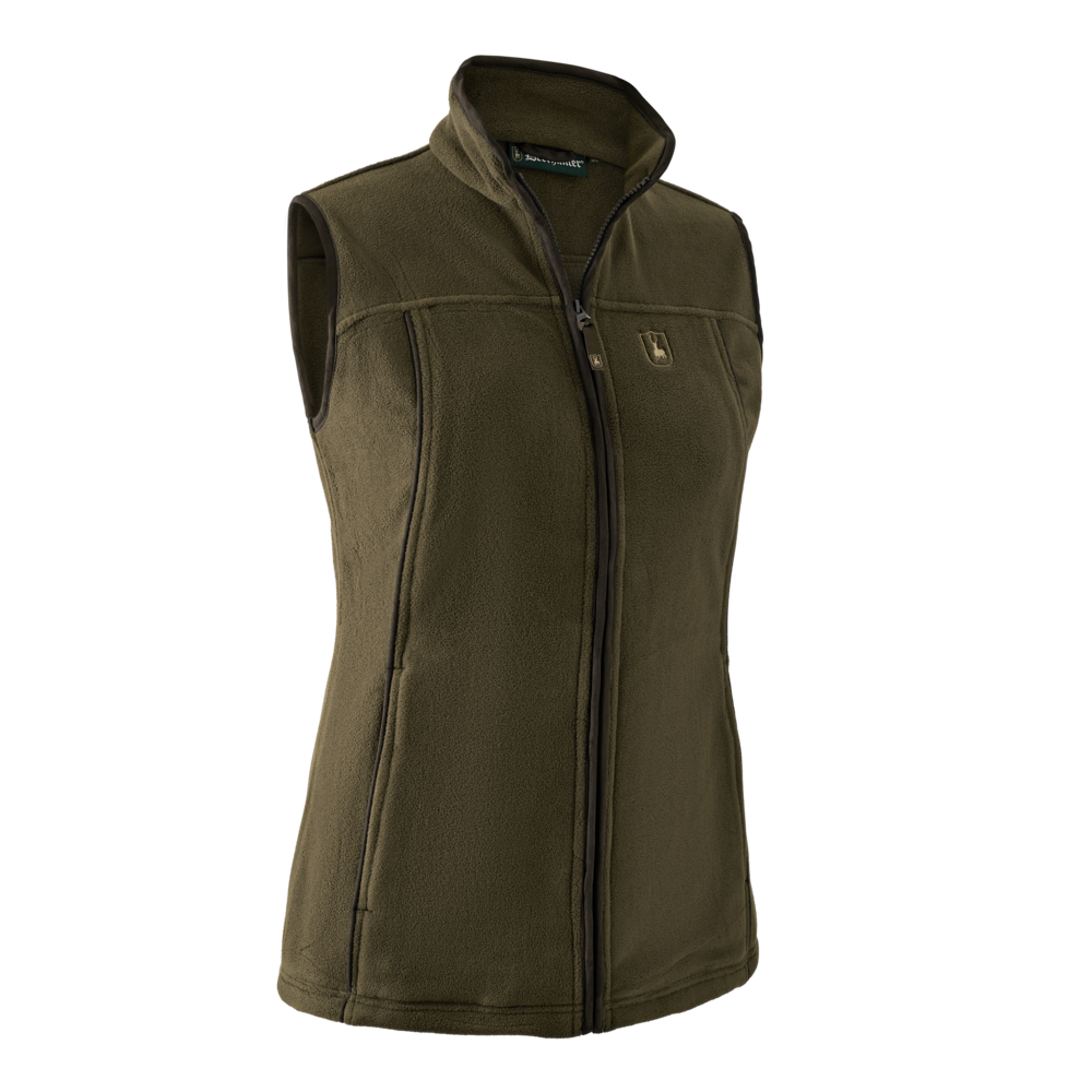 Deerhunter Lady Eagle Waistcoat, tarmac green