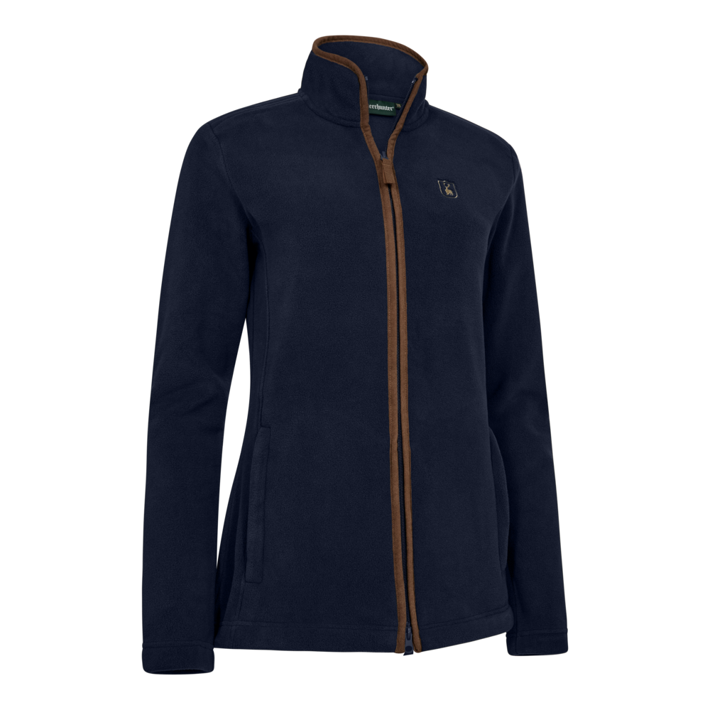 Deerhunter Lady Cumbria Fleece Jacket, dark blue