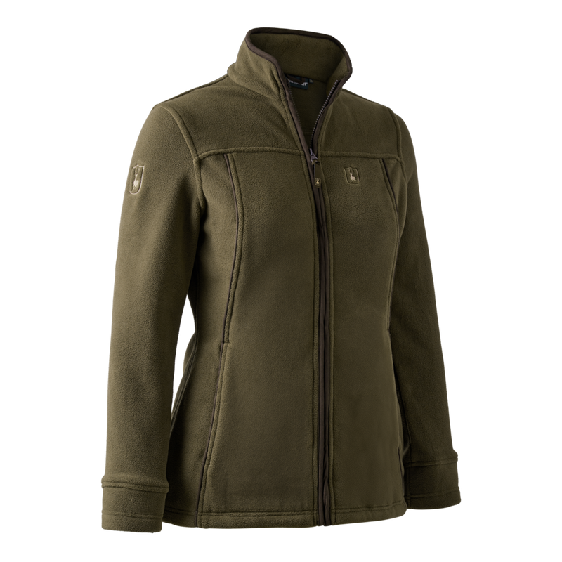 Afbeelding laden in Galerijviewer, Deerhunter Lady Eagle Fleece Jacket, tarmac green