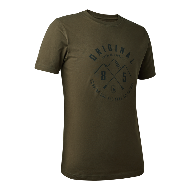Afbeelding laden in Galerijviewer, Deerhunter Nolan T-shirt, deep green