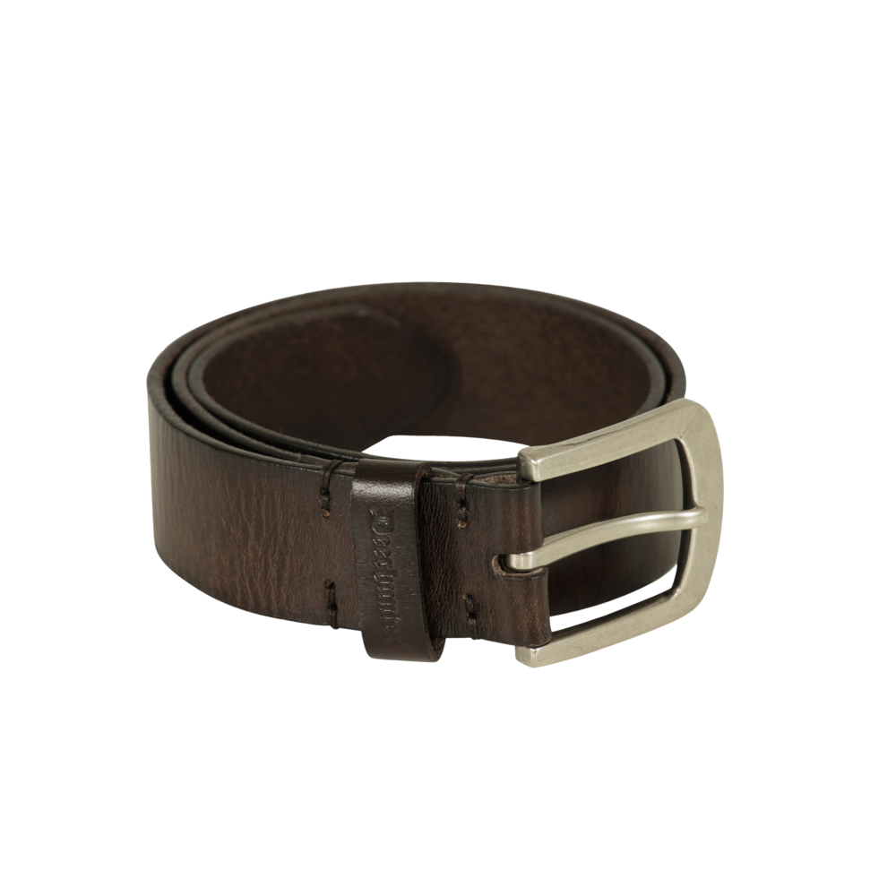 Deerhunter Leather Belt, dark brown