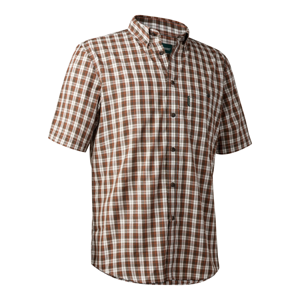 Deerhunter Jeff Shirt, brown check