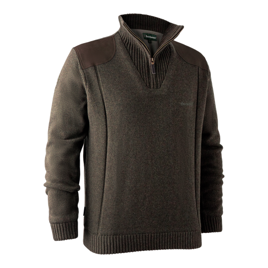 Deerhunter Carlisle Knit with stormliner, dark elm