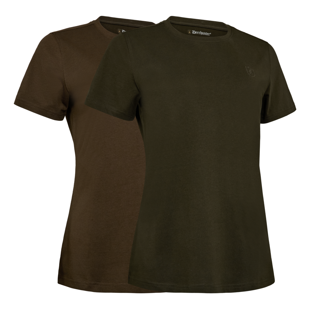 Deerhunter Lady 2-Pack T-shirt, fallen leaf/timber