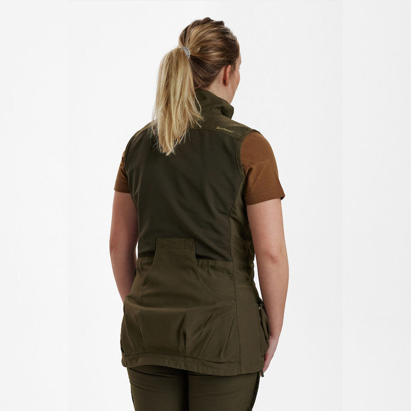 Afbeelding laden in Galerijviewer, Deerhunter Lady Ann Extreme Waistcoat, palm green