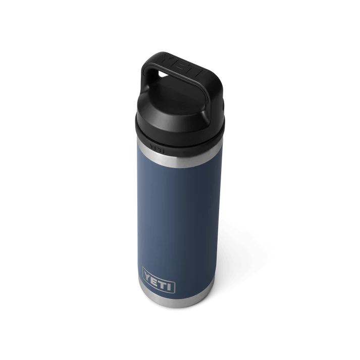 Yeti Rambler Bottle met Chug Cap, 18 oz/532 ml, navy
