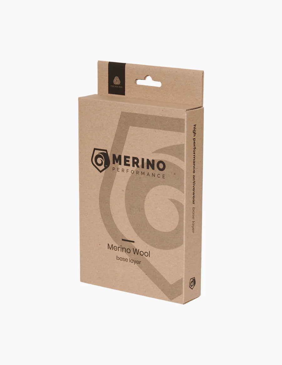 Merino Performance Men's Mountain Shirt w. Zip.