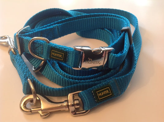 Hunter Puppy trainingsset Nylon 15mm. x 2,00 meter