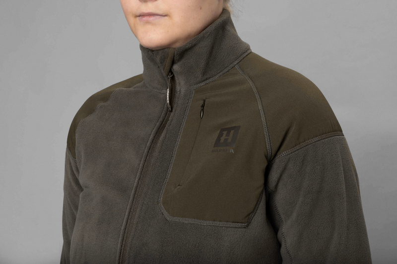 Afbeelding laden in Galerijviewer, Härkila Vilja Fleece Women, willow green/shadow grey