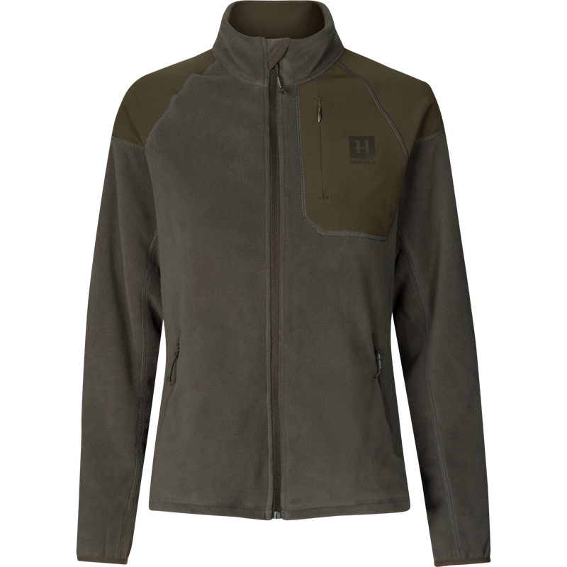 Afbeelding laden in Galerijviewer, Härkila Vilja Fleece Women, willow green/shadow grey