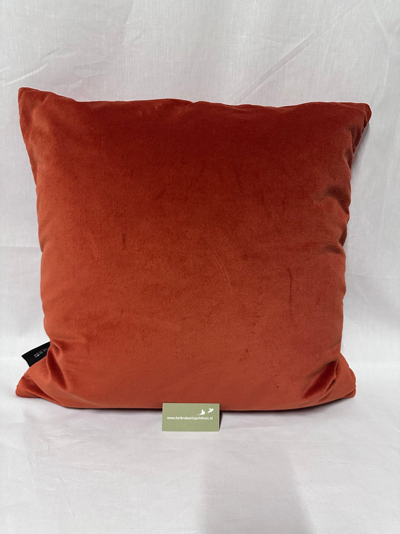 Afbeelding laden in Galerijviewer, Gobelin Kussen Egels, oranje