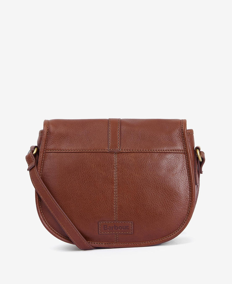 Afbeelding laden in Galerijviewer, Barbour Laire Medium Leather Saddle Bag, brown