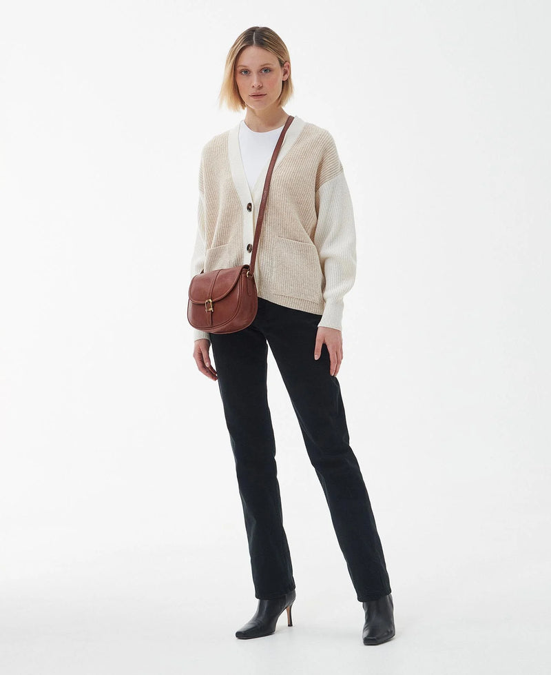 Afbeelding laden in Galerijviewer, Barbour Laire Medium Leather Saddle Bag, brown